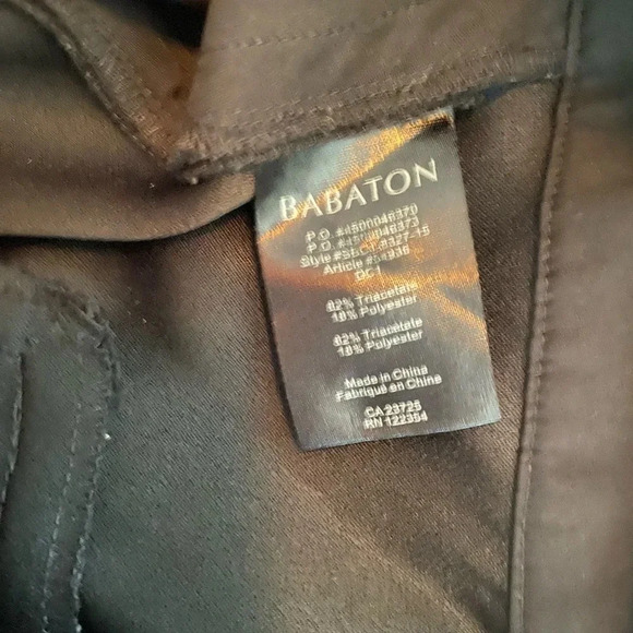 Babaton Aritzia Seamus Black Jumpsuit in Black - Open Back V Neck Size 10 - Picture 7 of 10